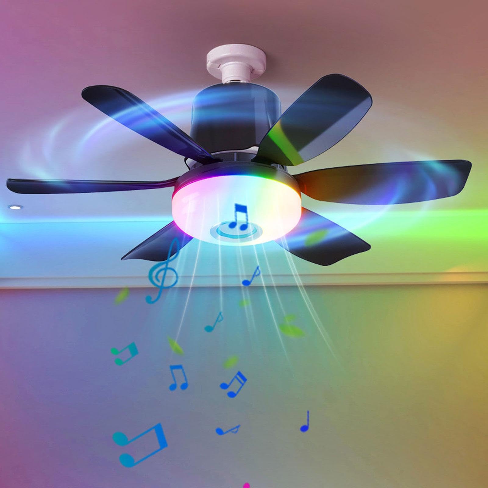 Ventilador de techo con luz etapas ajustable ahorro de energía