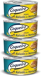 Atum Coqueiro Ralado ao Natural 4 Ltas 170g