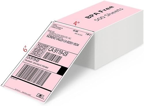 JADENS Etiqueta adhesiva térmica directa redonda de 2 pulgadas, autoadhesiva e impermeable para logotipo de bricolaje, código QR, etiqueta de JADENS Etiqueta adhesiva térmica directa redonda de 2 pulgadas, autoadhesiva e impermeable para logotipo de bricolaje, código QR, etiqueta de