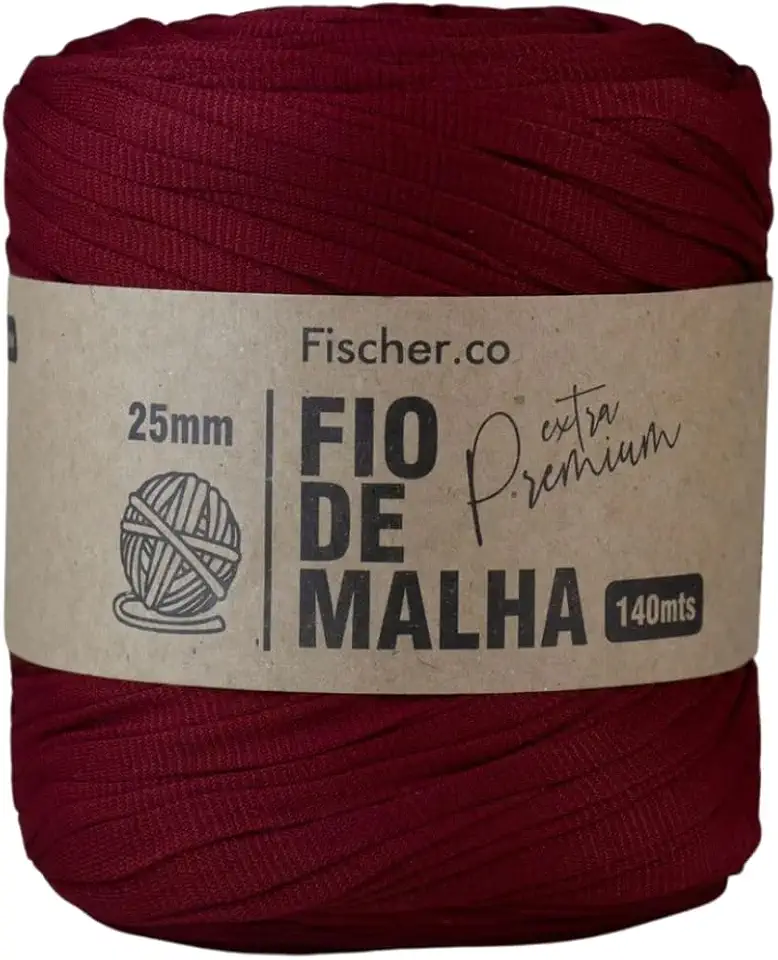 Fio de Malha Fischer Extra Premium - 140m - 270g - Marsala 86