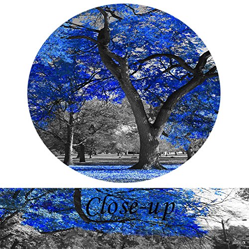 Contemporary Blue Tree Canvas Art - Large Size - Image 6