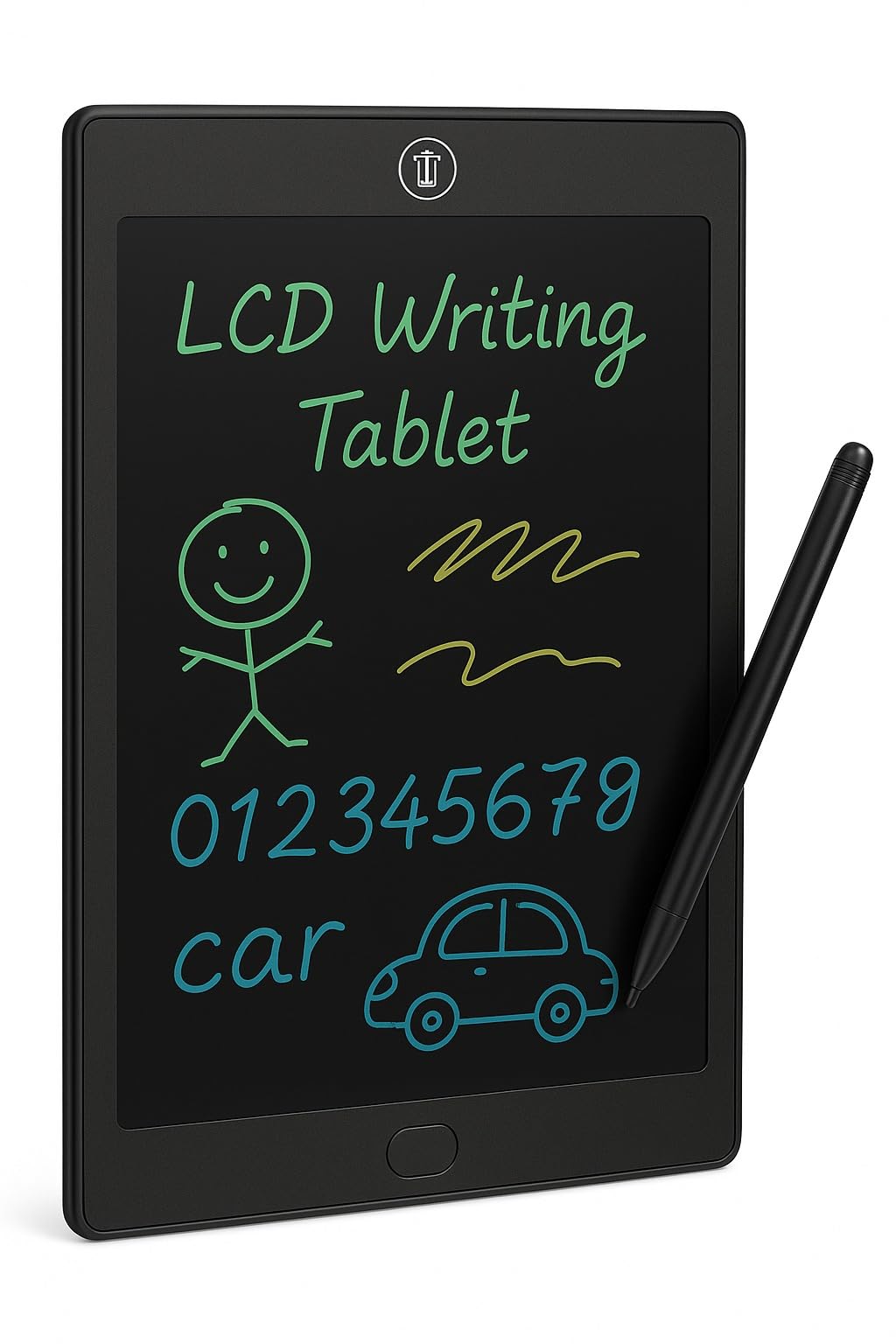 LCD Writing Tablet, 8.5 Inch,Multicolour Pressure Sensitive Drawing Pad with Stylus, Educational Tool for Kids-image-28