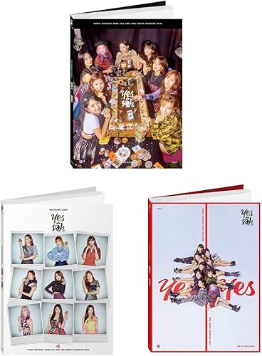 JYP Entertainment Dos veces - SÍ o r SÍ [aleatorio ver.] (6º Mini álbum) CD+Tarjetas Fotos+Tarjeta SÍ o r YES+Póster plegado+Beneficio de