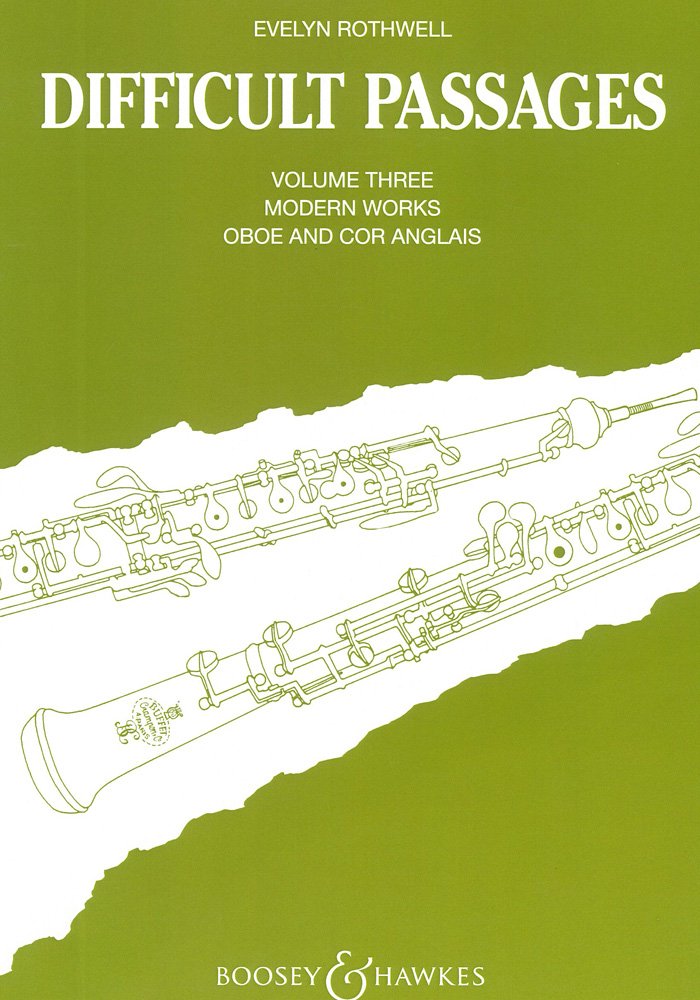 Difficult Passages: 990 Difficult Passages From the Symphonic Repertoire. oboe (cor anglais).