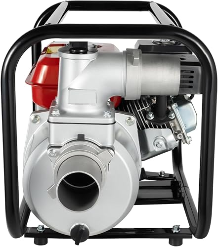 Miniatura 9 de Bomba de agua de gasolina 7.5HP Transferencia de agua Pondpump Bomba de granja de basura Bomba de motor Bomba de agua de basura autocebante Bomba de