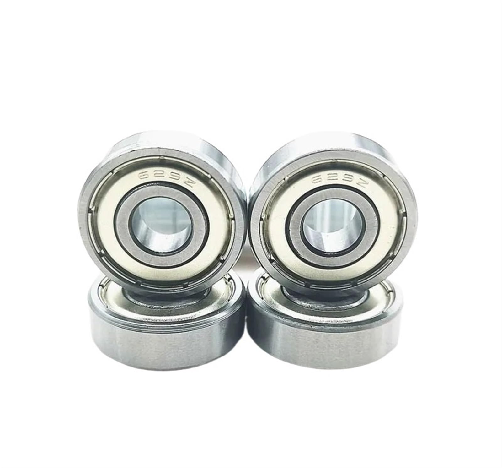 HYUJNAFZR Bimetal Seal Shield Micro deep Groove Bearing 5/10pcs 629ZZ 9x26x8mm ABEC-1 Deep Groove Ball Bearing Miniature Ball Bearings(629ZZ 10PCS)