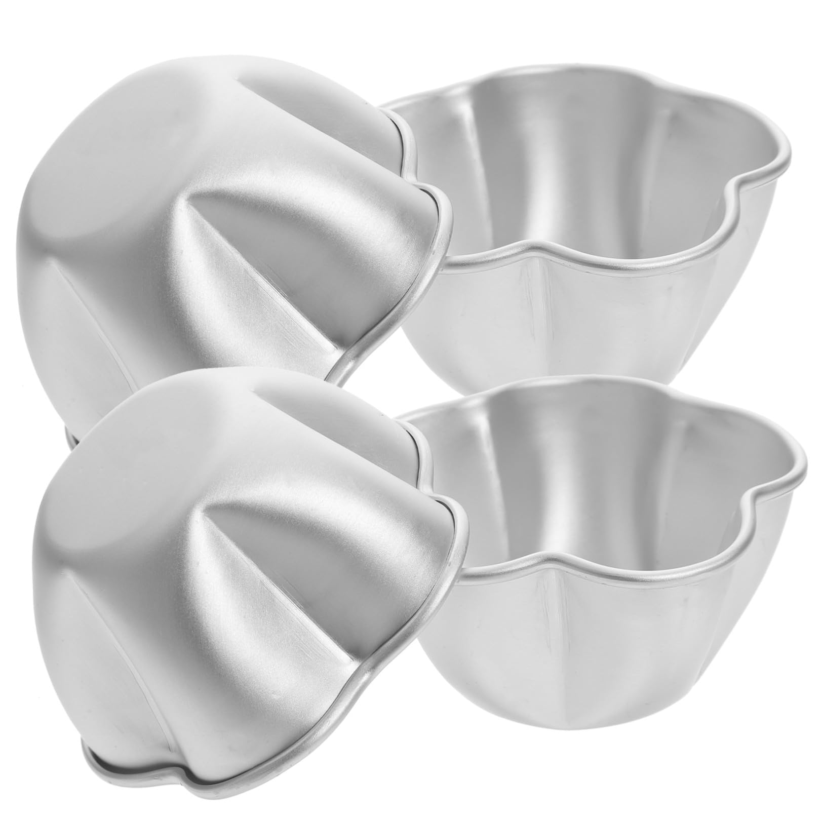 TOPBATHY Mini Magdalenas 16 Piezas mini molde pastel vasos papel con tapas moldes magdalenas para hornear bandeja para hornear empanadas moldes para tarta huevo molde para tarta