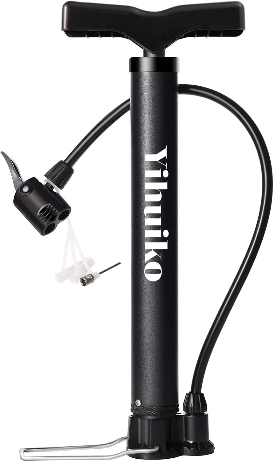 Portable Bike Pump Bicycle Tire Pump Mini Floor Pump Lightweight Presta