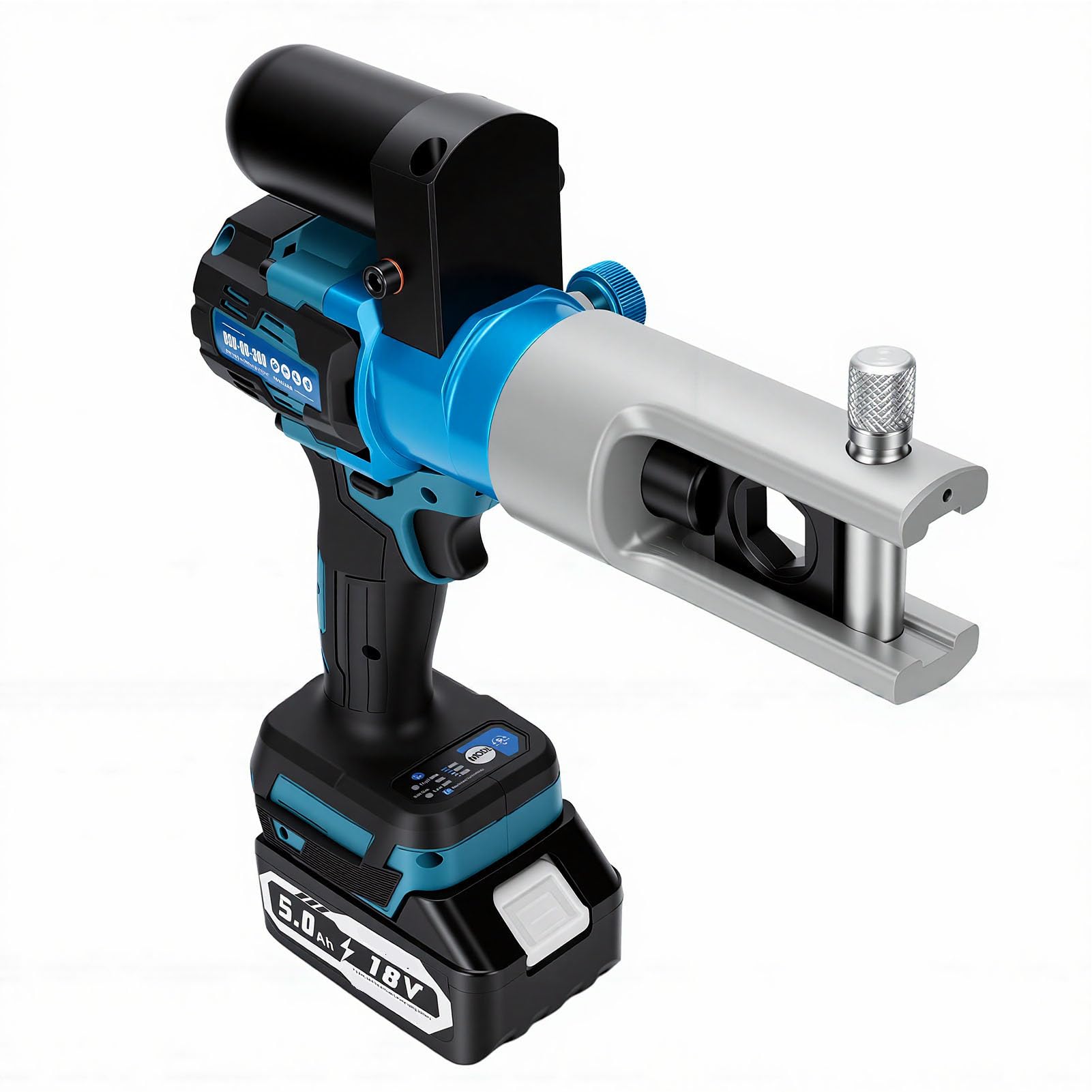Matybobe Pince à Sertir Hydraulique électrique, 90KN, Légère et Portable