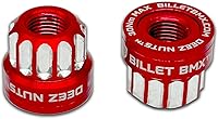 Vista 6 de BILLET BMX™ Deez Nuts™ Tuercas de eje de bicicleta de 12 puntos 3/8"-26 tpi (paquete de 2)