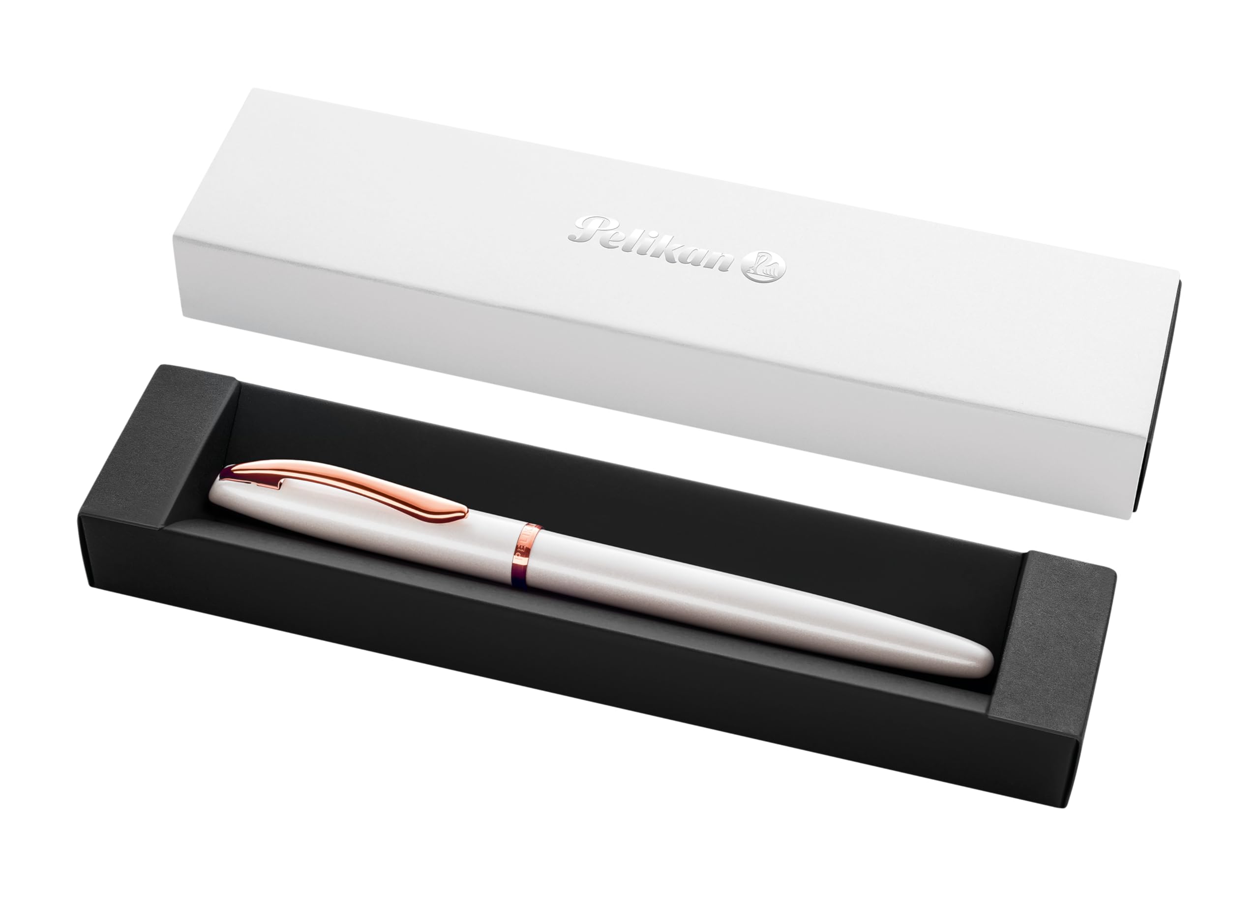 Pelikan Fountain Pen Jazz Nobel Elegance White in folding Box