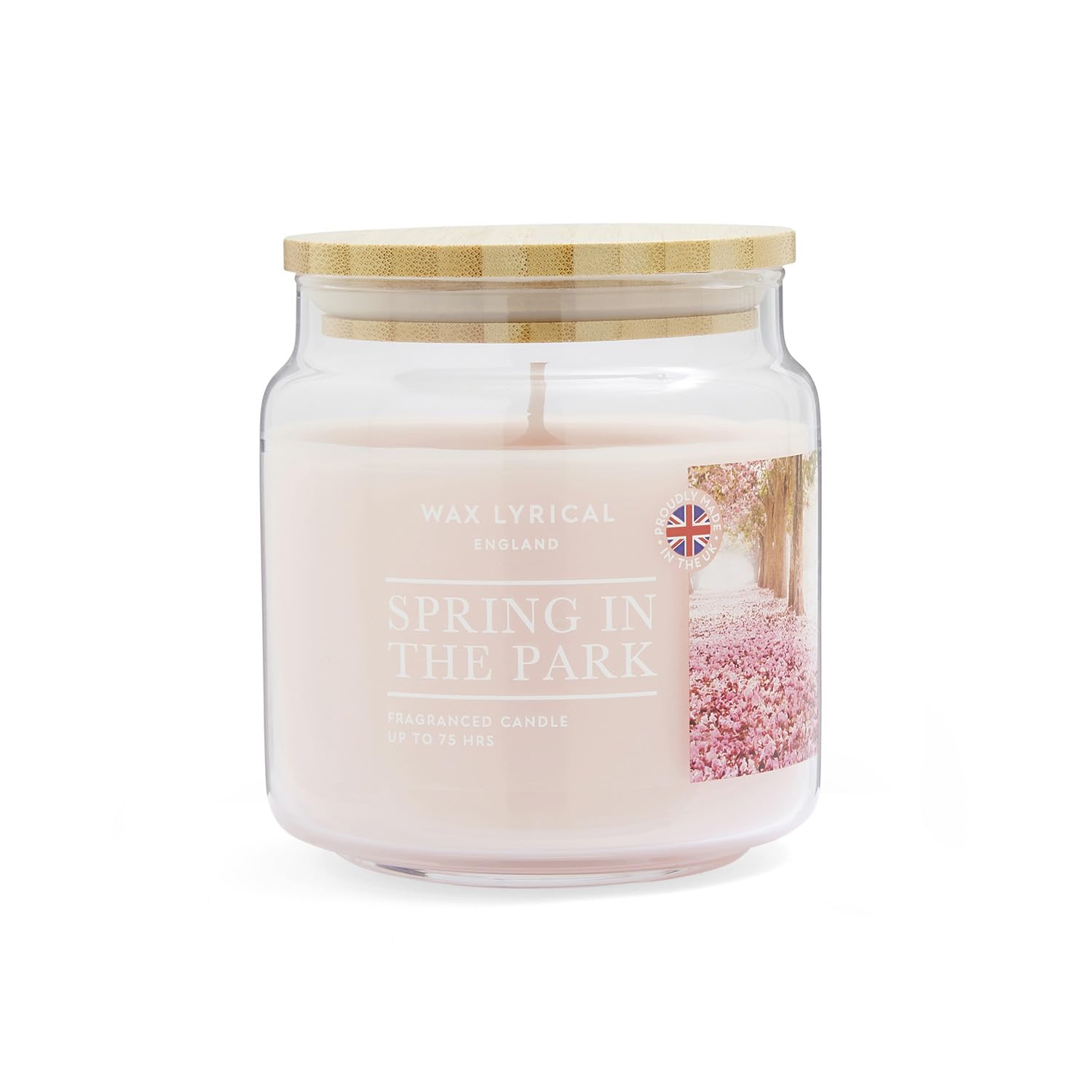 Wax Lyrical Spring in The Park, Medium Jar Candle, Up to 75 Hour Burn Time