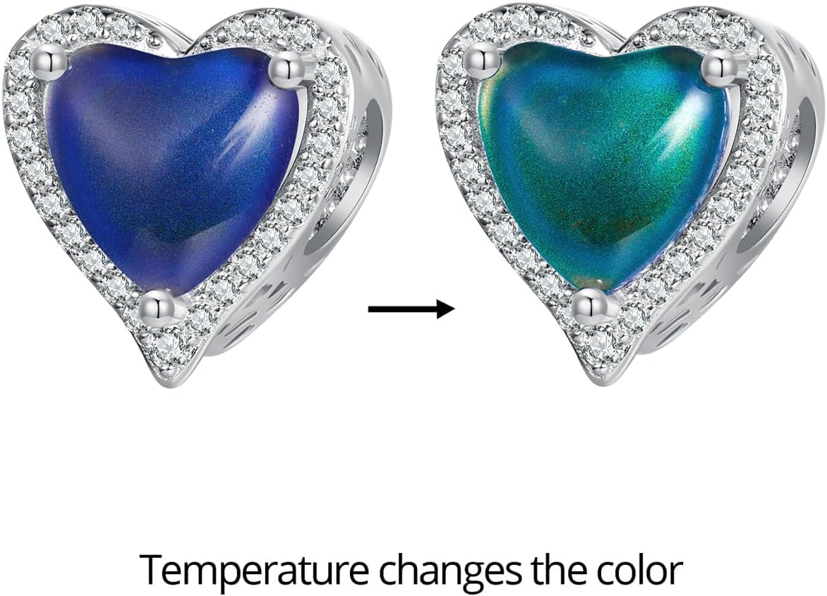Colgantes de piedra en forma de corazón, cuentas para hacer collares y joyas.