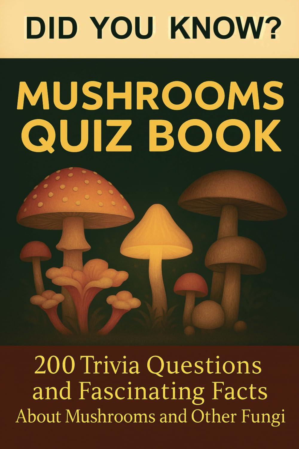 Did You Know?... The MUSHROOMS Trivia Quiz Book: 200 Trivia Quizzes & Fascinating Facts About Fungi and Other Mushrooms