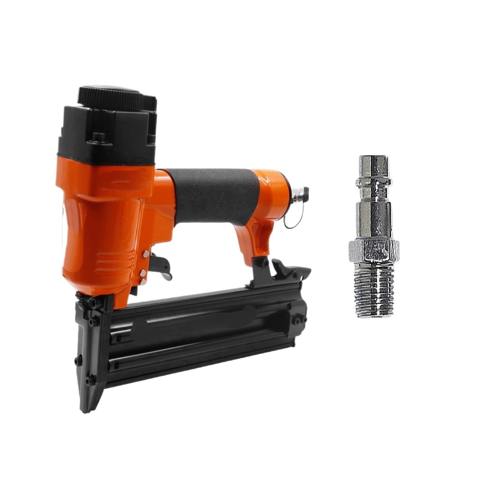 Oil Free Pneumatic Stapler High R Stapler F50 Air Nail Gun, 18GA Air Stapler Gun, 25-50mm Nailing Tools, Pneumatic Nailer for Air Frames for Tapestrer