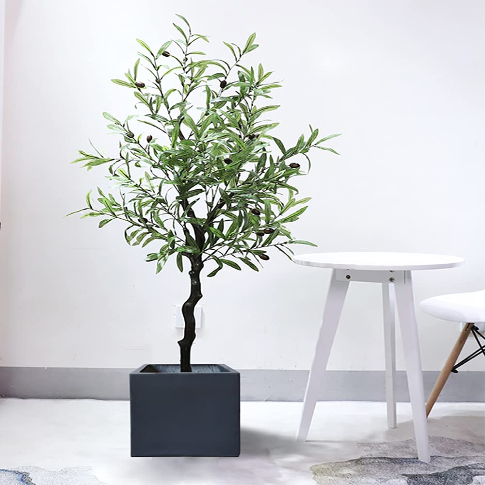 Amazon 鉢植えの植物 人工オリーブの木の植物は屋外事務の装飾に適しています A6 人工観葉植物 オンライン通販 Amazon 鉢植えの植物 人工オリーブの木の植物は屋外事務の装飾に適しています A6 人工観葉植物 オンライン通販