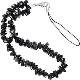 Gatuida 2 Pçs Cordão De Telefone De Cristal Bolsa De Pulso Cordão De Corrente Rosa Cordão De Chaveiro De Telefone Cordão Para Telefone Com Contas Para Telefone Celular Cordas Penduradas