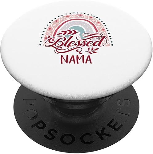 Blessed NAMA loved to be called Grandma Boho rainbow PopSockets Swappable PopGrip Blessed NAMA loved to be called Grandma Boho rainbow PopSockets Swappable PopGrip