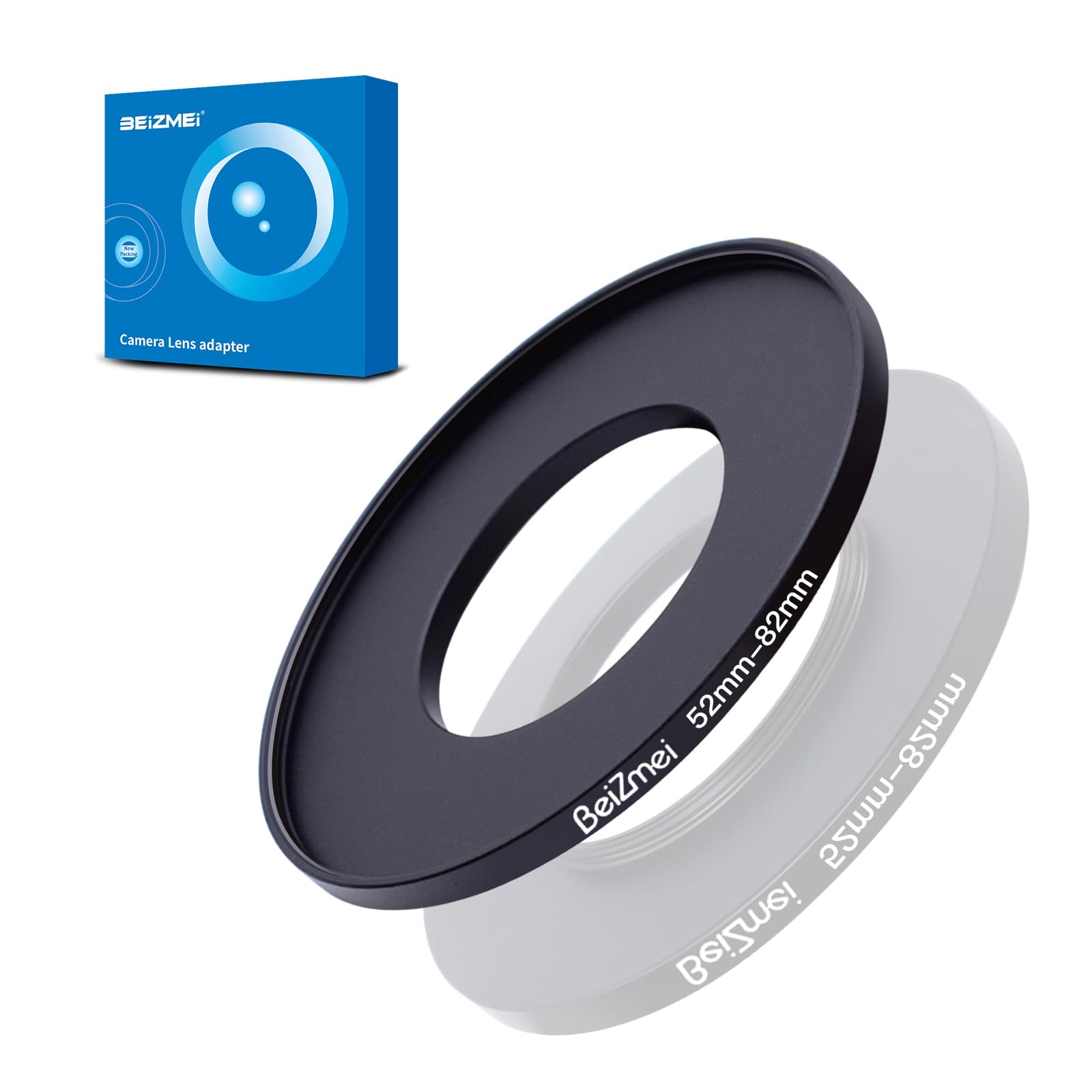 filtro Adattatore da 52mm a 82mm Compatibile con tutte 52mm le Obiettivo a 82mm UV,ND,CPL,filtro,52mm lens to 82mm fotocamera Filtro (52-82mm) - 1