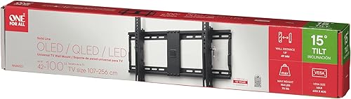 Miniatura 6 de OFA WM4622 - Soporte universal de pared para TV (inclinación sólida, 600 x 400)