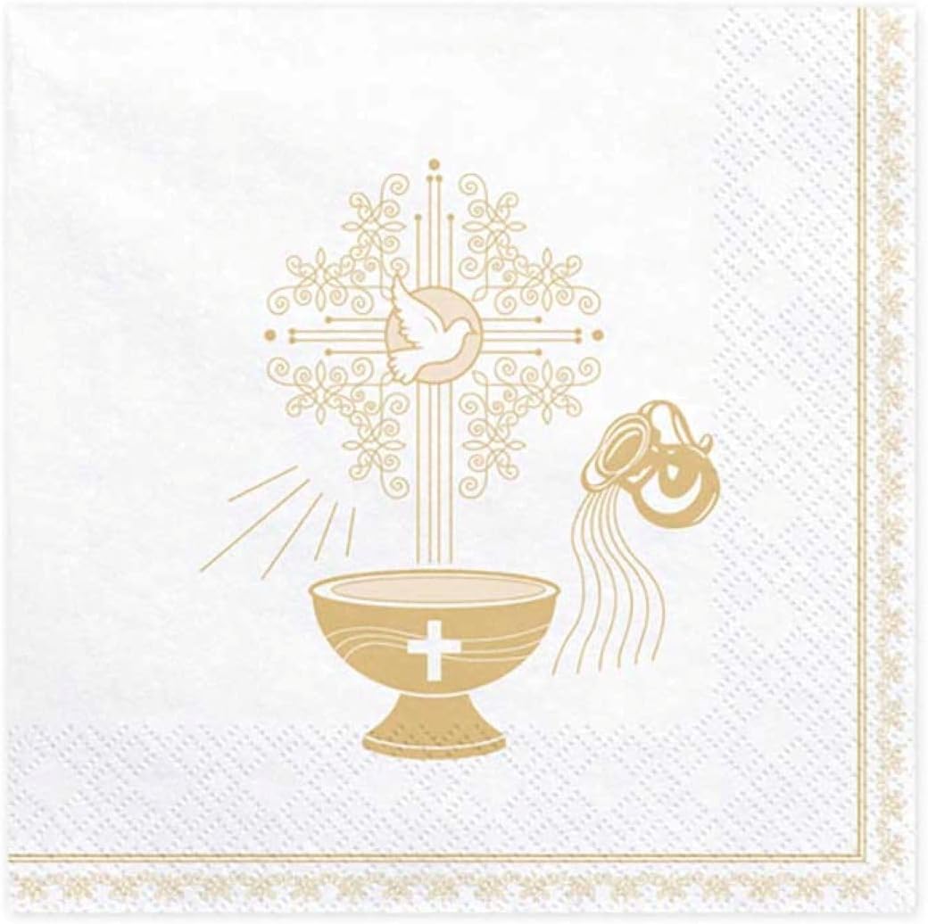 Lot De 20 Serviettes De Table Couple De Mariés 33x33cm 3 Couches - Motif Voiture Mariage FSC