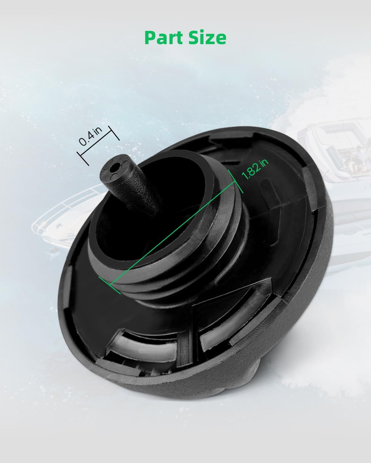 275500151 Fuel Cap Gas Cap Fit for Sea Doo GS GSI GSX GTI GTS GTX HX LRV RX RXP RXT SP SPI SPX XP X-20 3D, Wake Challenger Explorer Speedster Sportster Series, 275500430 Fuel Tank Gas Cap
