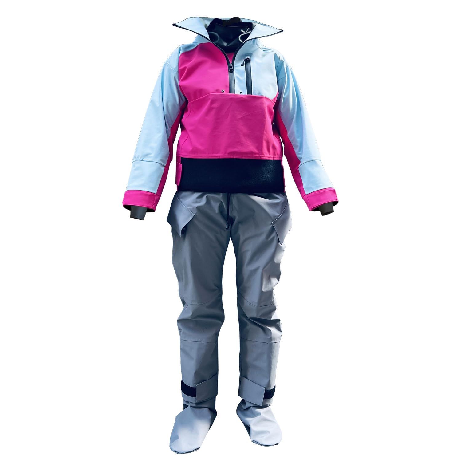 Women’s Cold Water Dry Suits for Kayaking, Rafting,Canoeing,Paddling,Sailing,Boating (3X-Large)