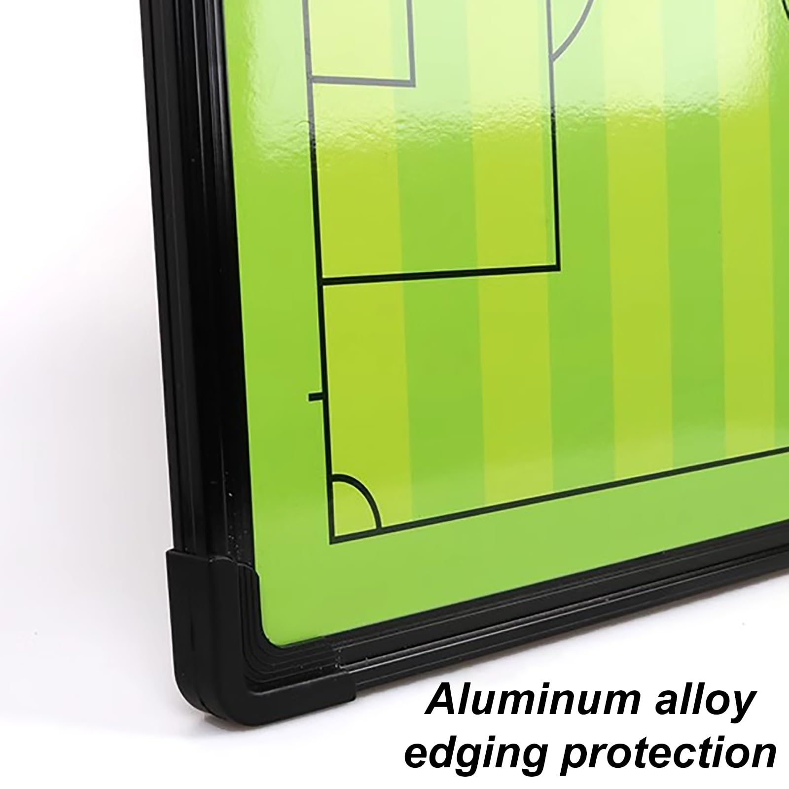 Lavagna Magnetica Calcio, Lavagna Calcio Allenatore di Board, con Supporto a Treppiede e Borsa per il Trasporto, Bordi in Lega di Alluminio, per Spiegazioni Tattiche