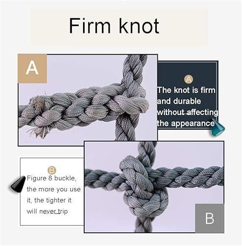 Miniatura 3 de Jardín Escalada Marco Net Patio al aire libre Patios Balcón Protección Red de Jardín Red de Jardín Parque Infantil Escalada Red de Resistencia