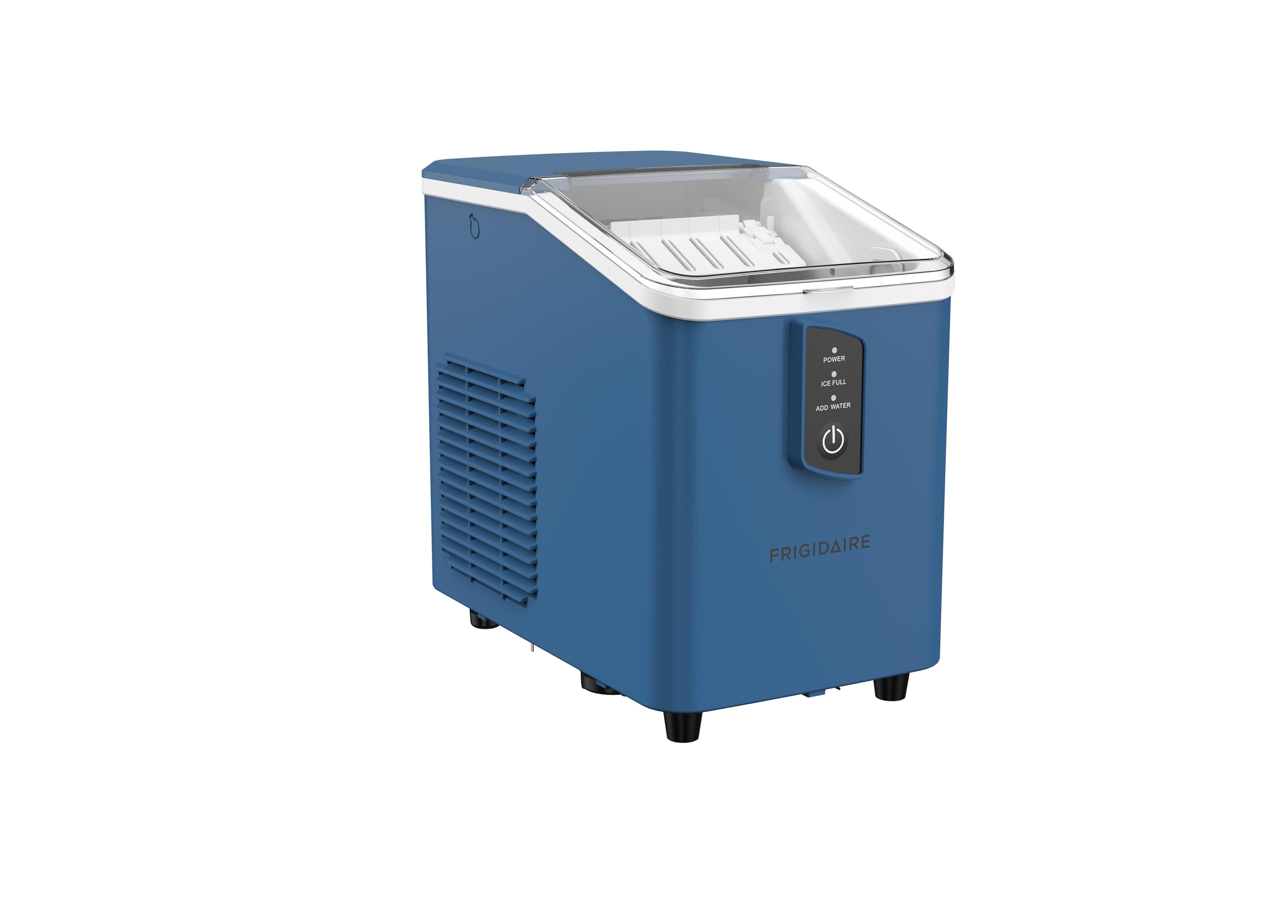 FRIGIDAIRE Compact Countertop Ice Maker Machine, Produces 26 lb of Bullet Ice per Day, Blue view 9