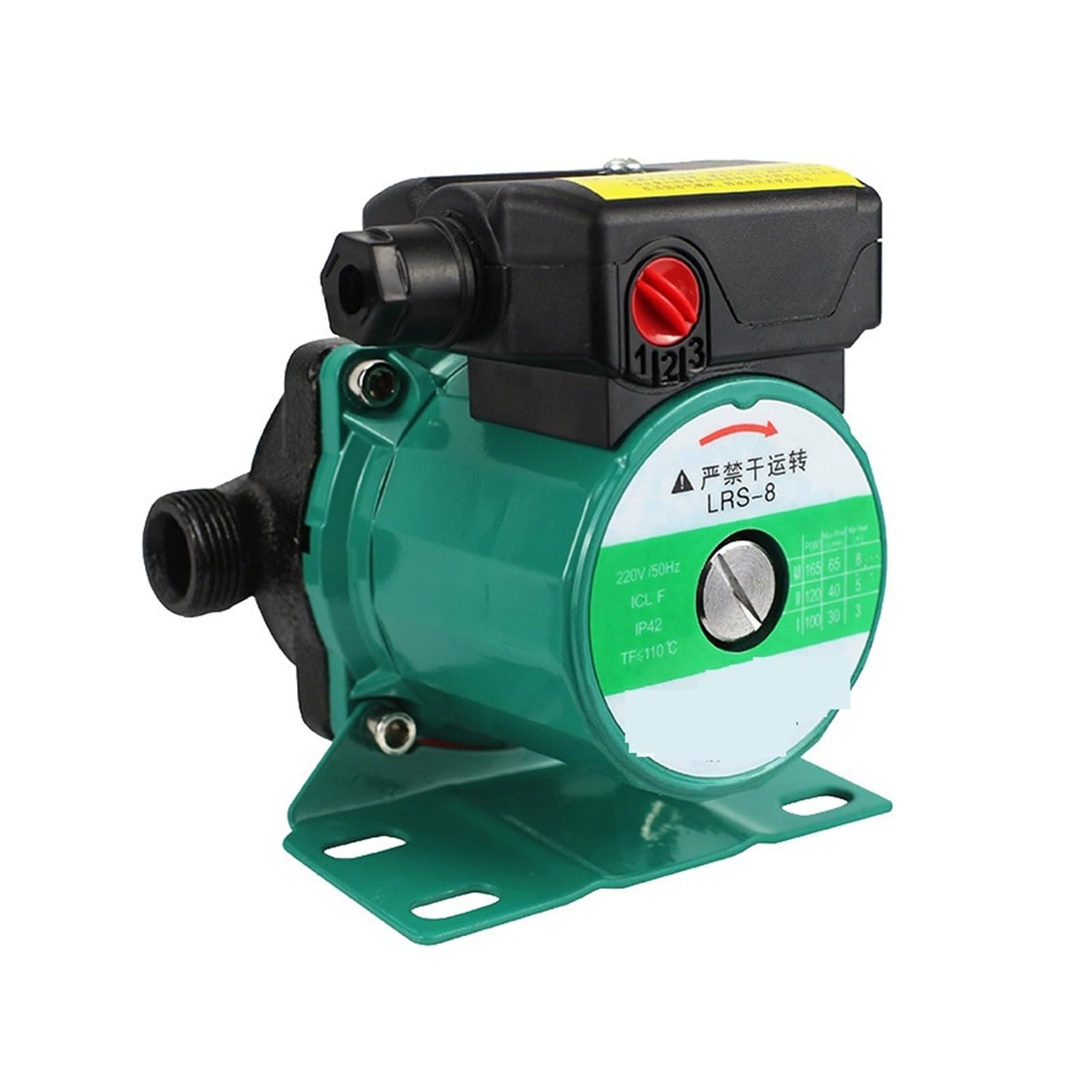 100W Calda Pompa Booster Ultra-silenziosa Riscaldamento Centralizzato Caldaia Pompa Di Circolazione Dell'acqua Calda Condizionatore D'aria Riscaldamento Domestico,Alte prestazioni(Pipe diameter 25mm)