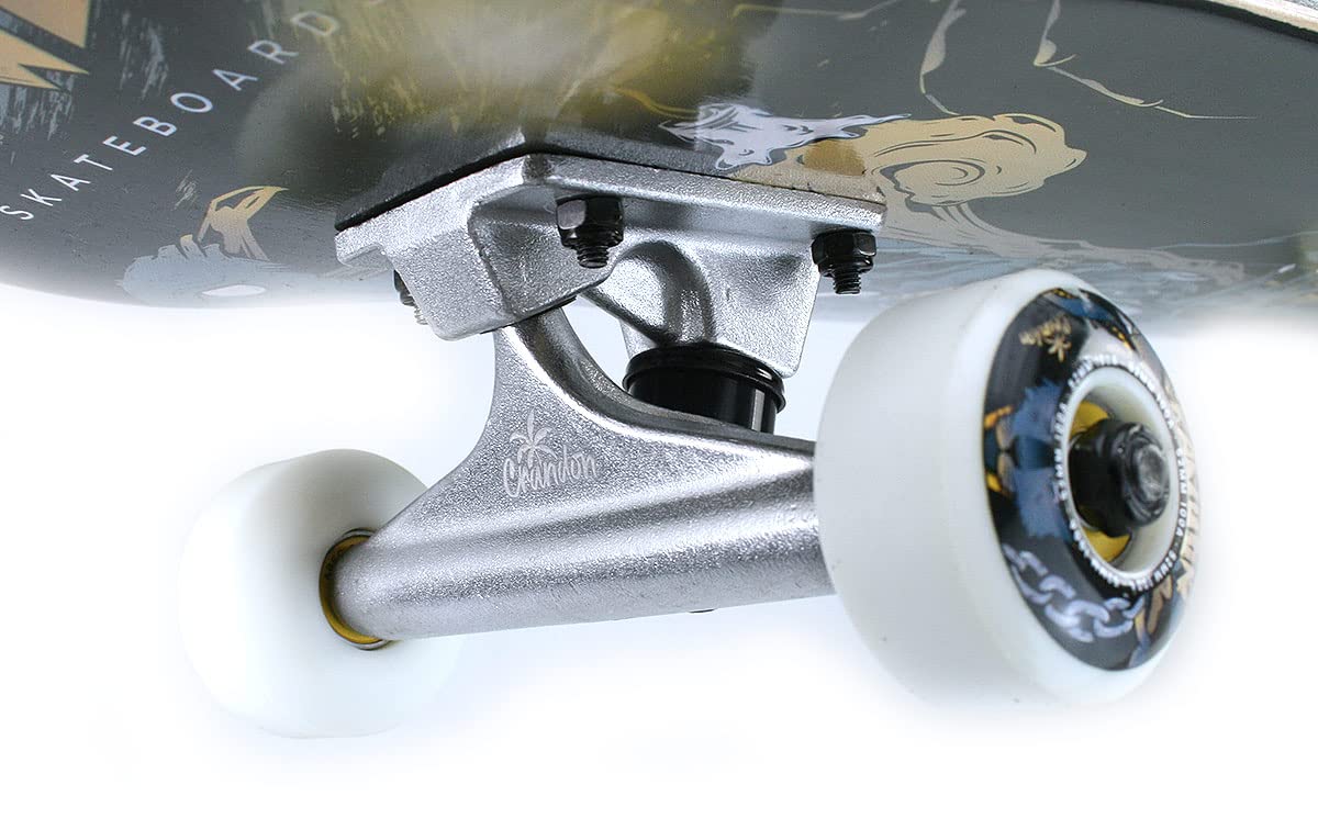 Trucks Skate Crandon 5.25 Trucks Crandon Florida 5.25 Pulgadas - Ejes Para Skate, Para Principiantes Y Pro, Raw, 20.5 Cm Ejes 5.25 Pulgadas Crandon