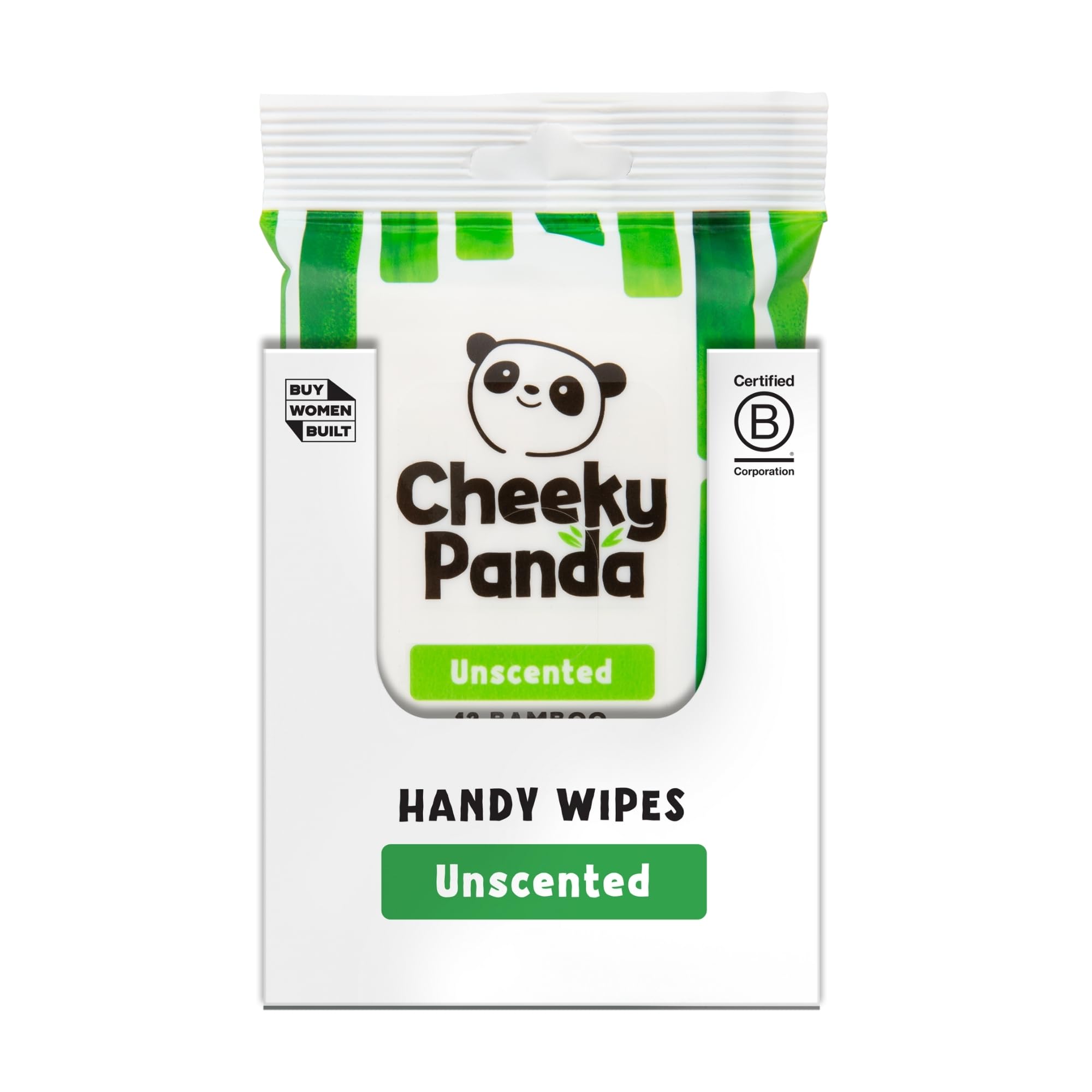 Bamboo Hand Wipes | 12 Packs of 12 Travel Wipes | 100% Plastic Free and Biodegradable Wet Wipes (Packaging May Vary)