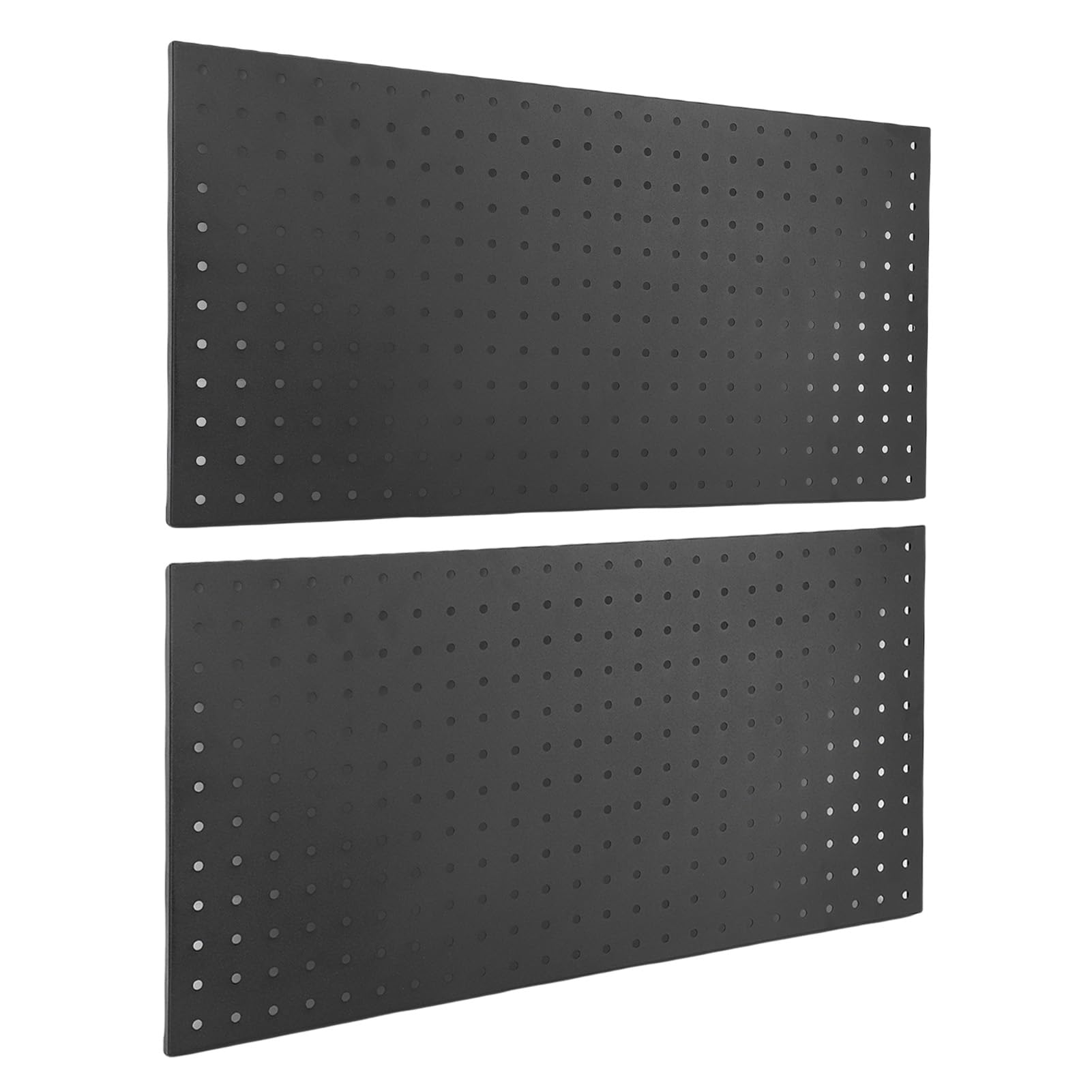 Generic Metalowe Panele ścienne z Pegboardów Solidny Uchwyt na Narzędzia do Warsztatu Garażowego 24x12 Cali Zestaw 2 Stalowych Organizerów