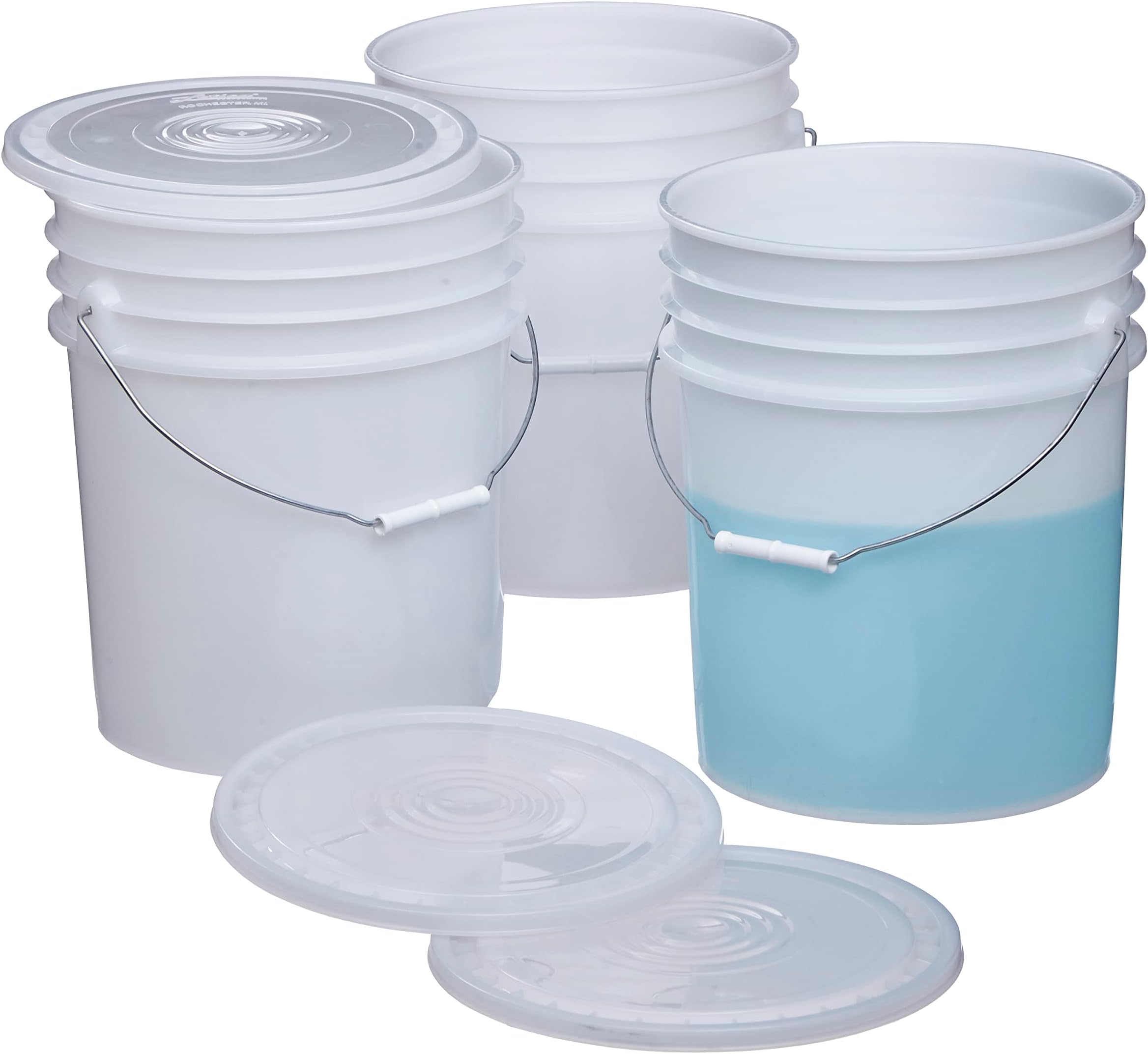 Consolidated Plastics 1 Gallon Food Grade Buckets BPA Free