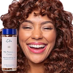 eSalon Permanent Hair Color & Hair Dye Complete Kit – Medium Brown Red Copper – Personal Colorist Kit for Up To 100% Gray Coverage for All Hair Types – Professional-Grade Ammonia-Free Hair Dye