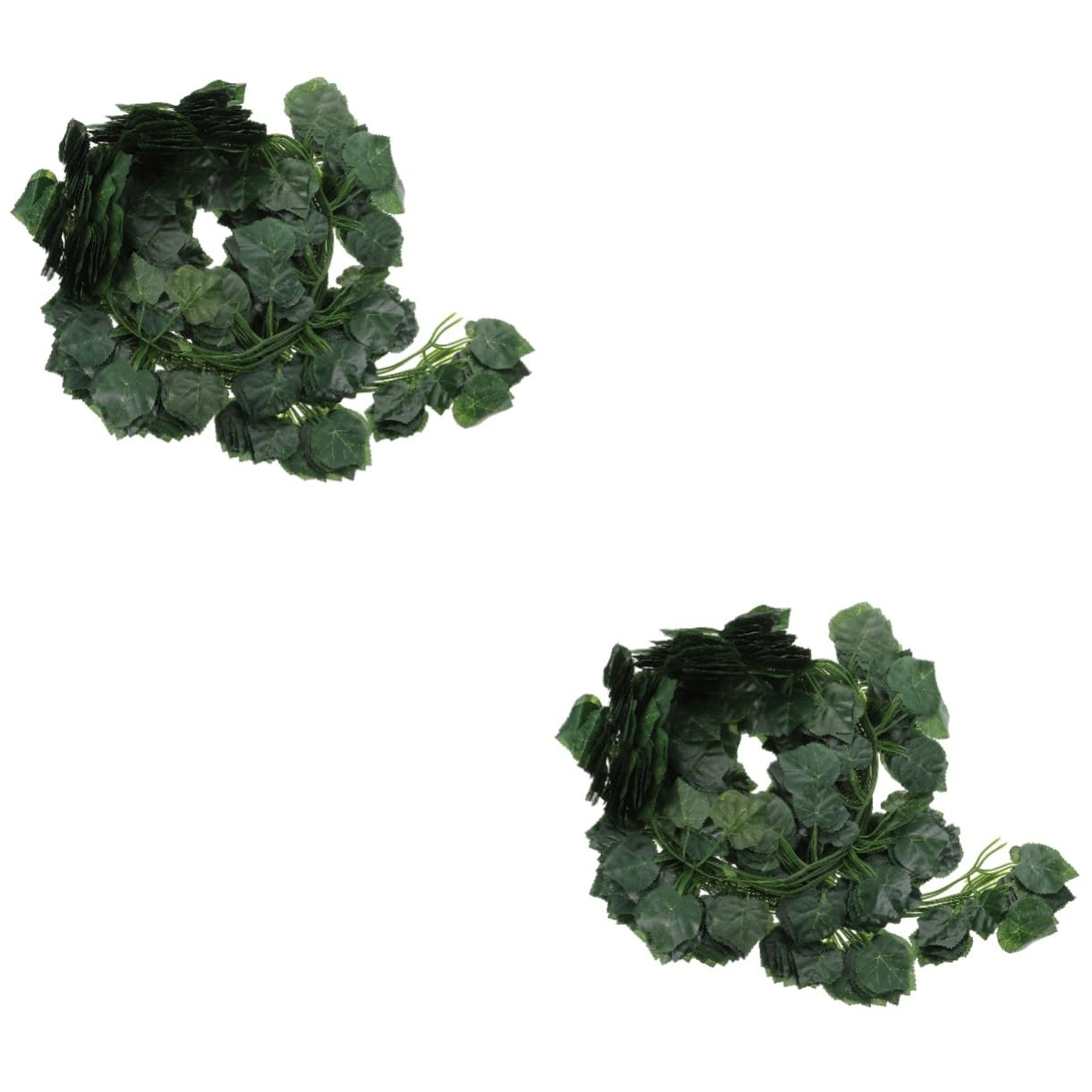 Cabilock 2 Set Rattan Artificiale Foglie Artificiali Fake Plants Ghirlanda Di Vite Rampicante Pianta Artificiale Foglie Di Vite Di Edera Vite Di Edera Artificiale Plastica 12 Pezzi * 2