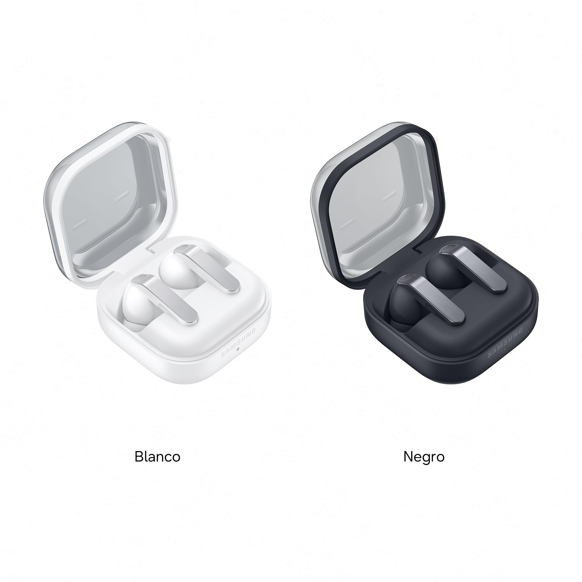 Samsung Galaxy Buds4 Pro, Auriculares Bluetooth, Audio Hi-Fi, Cancelación de Ruido Adaptativa, Llamadas súper claras, Agente IA, Garantía del Fabricante 3 Años+1 Año Extra, Blanco (Versión Española) — view 2