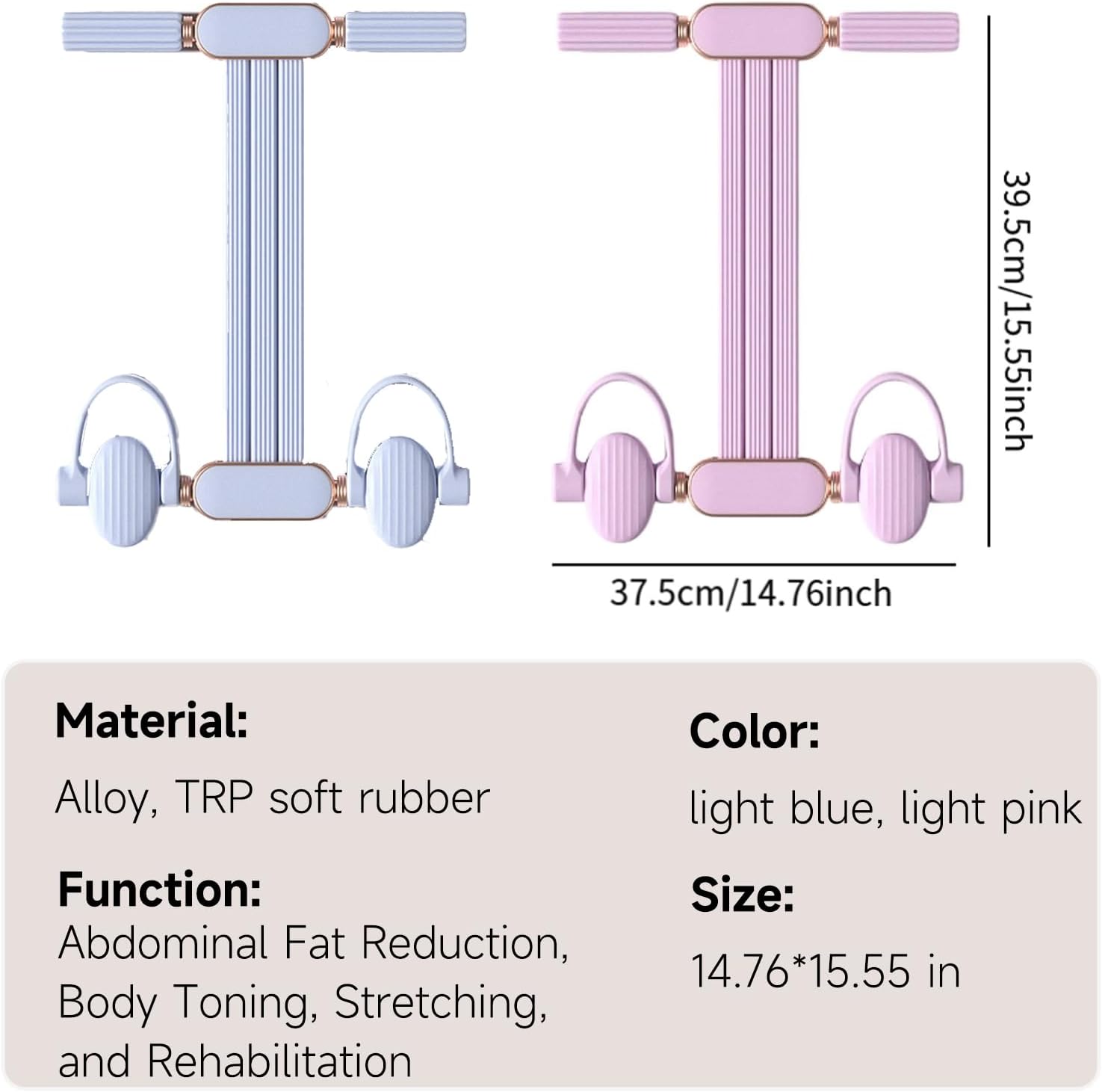 Foot Pedal Resistance Band - 3-Lvl Adjustable Multifunction Tension Rope, Solid Latex Tension Band Stirrup Puller, Suitable for Slimming, Stretching, and Rehabilitation Exercises
