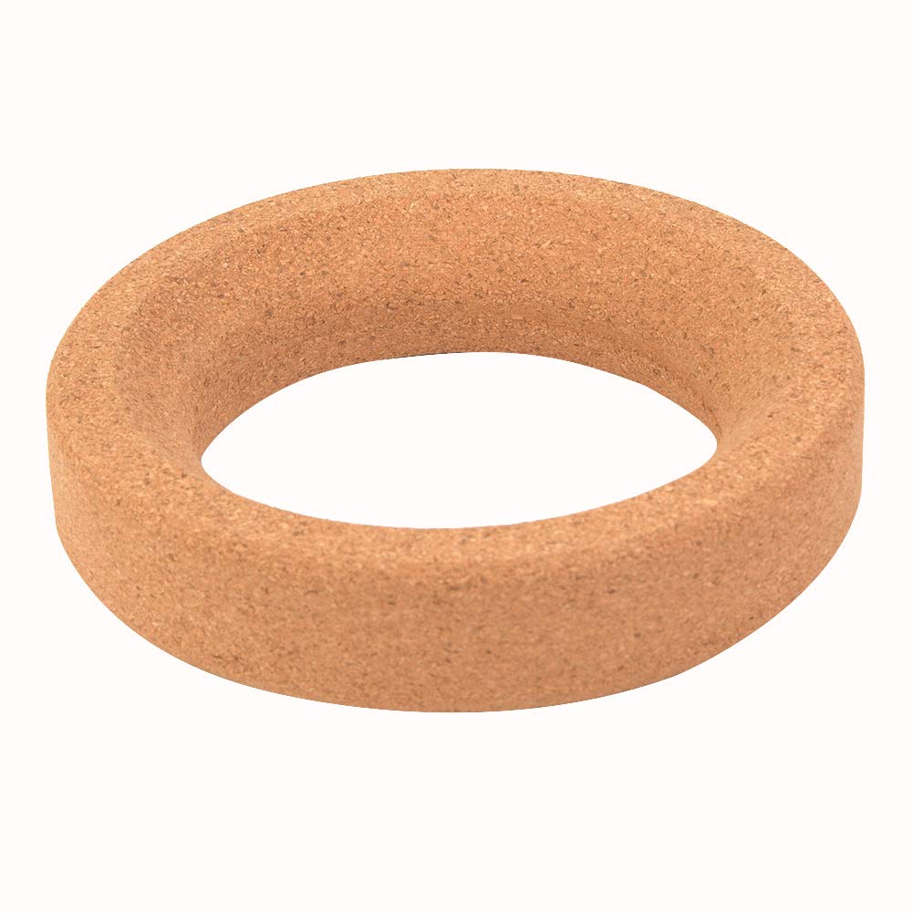 Generic Supporto in Sughero Sintetico per Boccetta da Laboratorio da 110 Mm, Resistente Alle Alte Temperature, per Vetreria a Fondo Rotondo (Diametro esterno 140 mm)