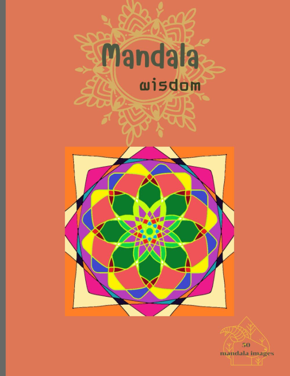 zesa coMandala wisdom: Meditate, de-stress, and color your art style with this 8.5" x 11" coloring book.