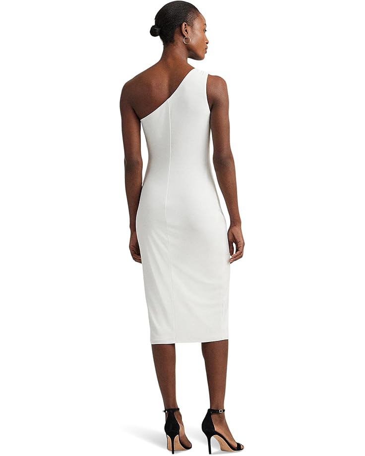 Lauren Ralph Lauren Buckle-Trim One-Shoulder Cocktail Dress - #2 of 3