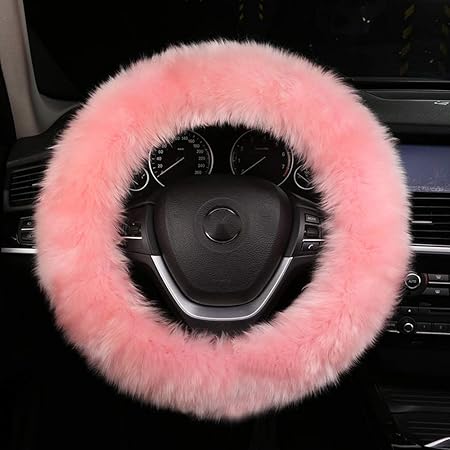 Amazon U M カーシープスキン ハンドルカバー ふわふわオーストラリア 天然ウール 豪華なウール ストレッチオン ノンスリップホイールクッションプロテクター 35cm 43cmまで幅広く対応 ピンク Umt210 ステアリング ハンドル 車 バイク Amazon U M カーシープスキン ハンドルカバー ふわふわオーストラリア 天然ウール 豪華なウール ストレッチオン ノンスリップホイールクッションプロテクター 35cm 43cmまで幅広く対応 ピンク Umt210 ステアリング ハンドル 車 バイク