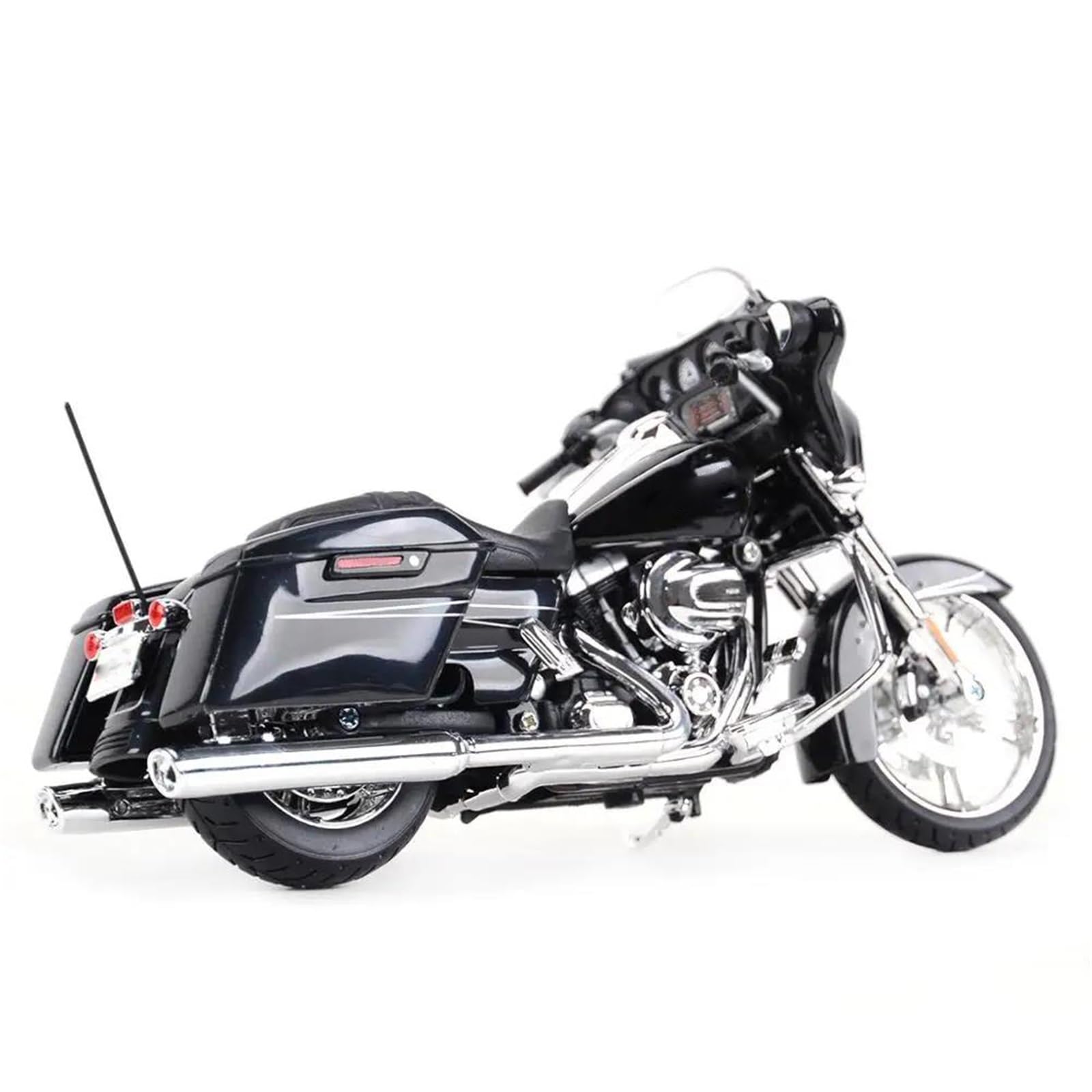 Modelo a Escala de Moto Juguetes De Modelos Motocicletas Fundición A Presión 1:12 para Harley para Davidson Street Glide 2015 Adornos para Computadora Escritorio