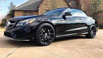 Lexani CSS 15 | 20 Inch Wheels (Set of 4 Rims) - Gloss Black Finish - Fits Most Sedans, Coupes, and SUVs - Concave Wheels