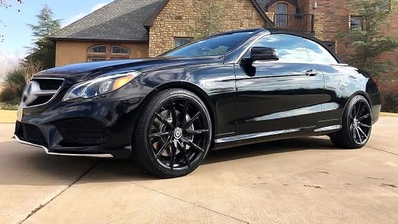 Lexani CSS 15 | 20 Inch Wheels (Set of 4 Rims) - Gloss Black Finish - Fits Most Sedans, Coupes, and SUVs - Concave Wheels