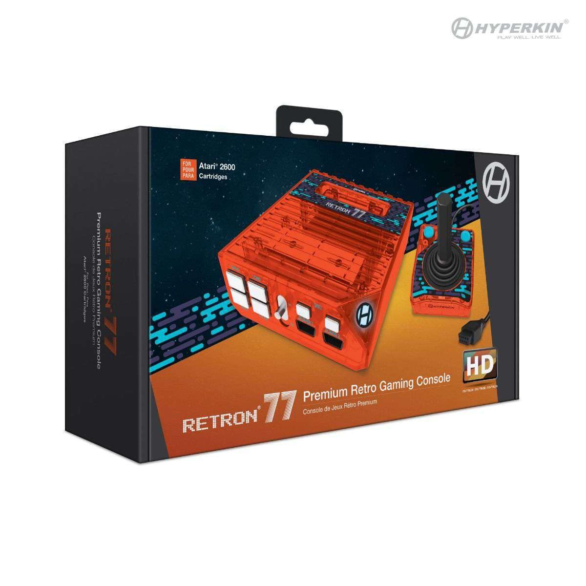 HYPERKIN RETRON 77 HDゲーム機 ATARI Amazon.com: Hyperkin RetroN 77: HD Gaming Console for Atari 2600