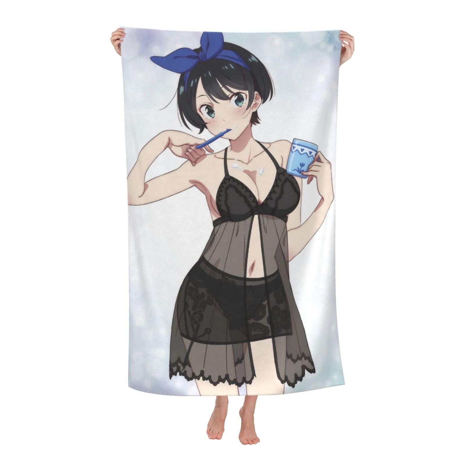 彼女、お借りします　更科瑠夏　バスタオル Amazon｜彼女お借りします 更科瑠夏2 バスタオル 薄手 高速吸水 耐久性