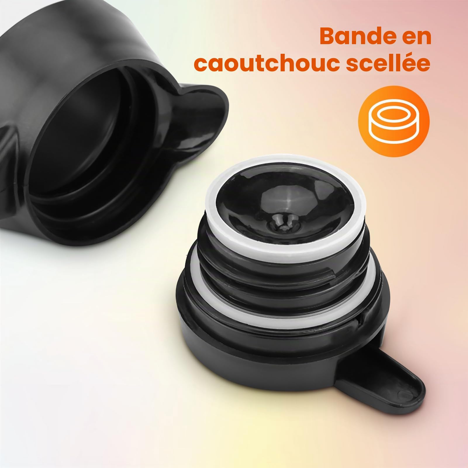 Wakects Bouilloire de Voyage 750ml pour Voiture en Acier Inoxydable, DC 12V 120W Allume Cigare Portable pour Eau Chaude, Café