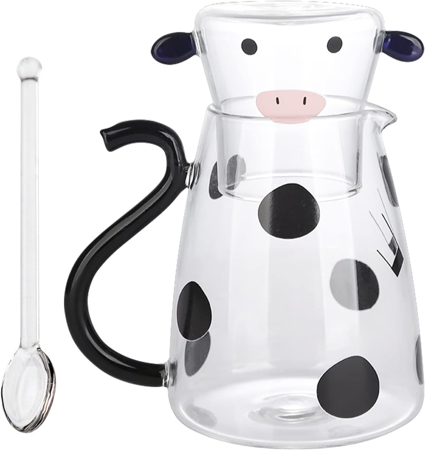 Glas Milchkännchen 150ml - Elegant & Praktisch Für Kaffee & Tee